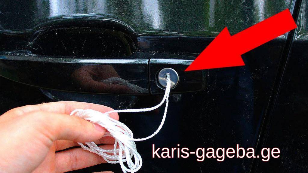ჩაკეტილი კარის გაღება